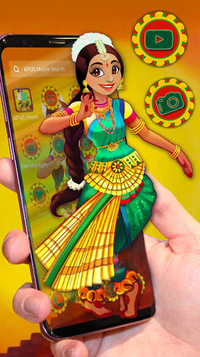 APUS Launcher Indian Dance Theme screenshot 4