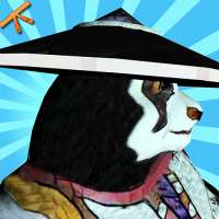 Master Ninja Panda- 3D Kungfu Fighting