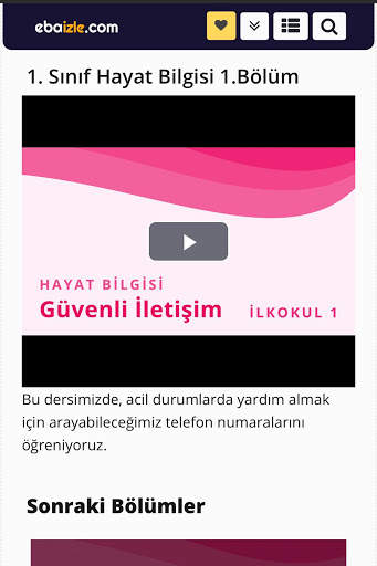 EBA TV canlı izle - Online Eğitim screenshot 7