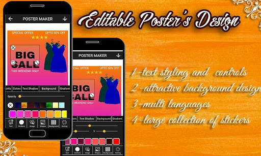 Poster Maker,Poster Designer and Invitation Card screenshot 10