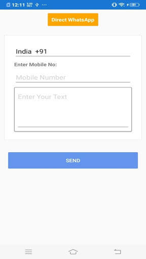 Aasaan Chat for Whatsapp without saving contact screenshot 1