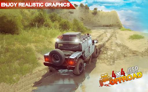 Offroad 4X4 Simulator-Xtreme Real Jeep Driving screenshot 1