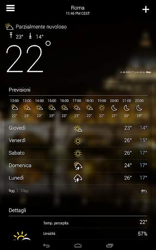 Yahoo Meteo screenshot 18