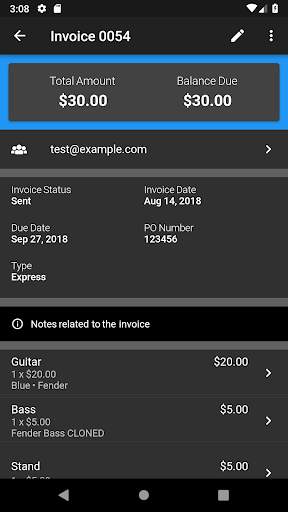 Invoice Ninja screenshot 2