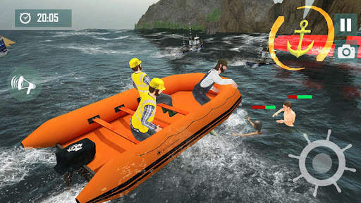 Ship Games Rescue Ship Simulat screenshot 3