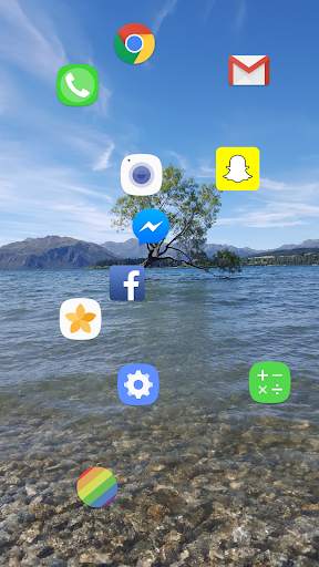 Rainbow Launcher screenshot 1