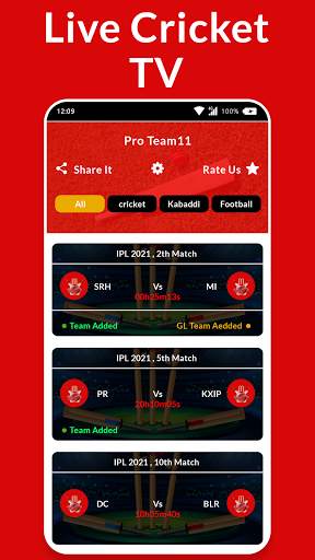 Dream11 Fantasy, Dream11 Team & Dream11 Game Tip screenshot 3