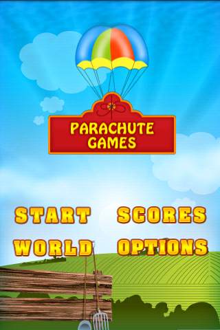 Parachute game screenshot 2