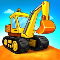 Car & Games for kids building logo