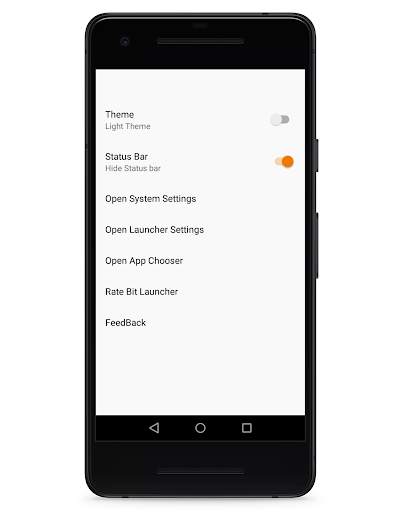 Bit Launcher - Minimalist Launcher screenshot 5