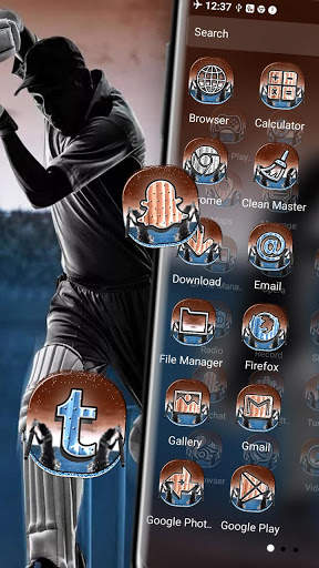 Cricket Batsman Launcher Theme screenshot 3
