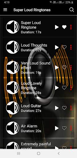 Super Loud Ringtones screenshot 1