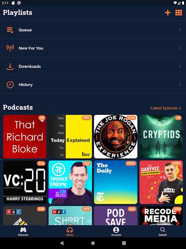 Podalong Podcast Player & Podcast App screenshot 9