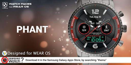 Phant Watch Face & Clock Widget screenshot 1