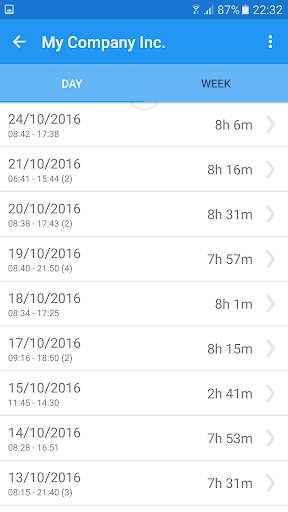 WiFi Time Tracker screenshot 2