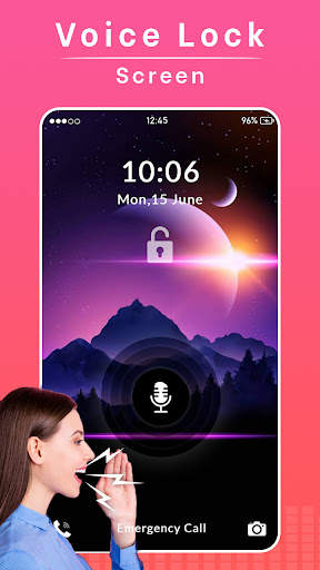 Smart Lock: Voice Screen Lock screenshot 1
