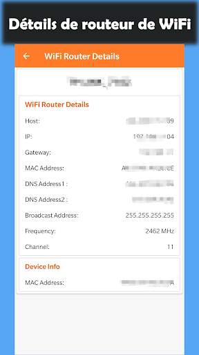 Mots de passe du routeur WiFi screenshot 4