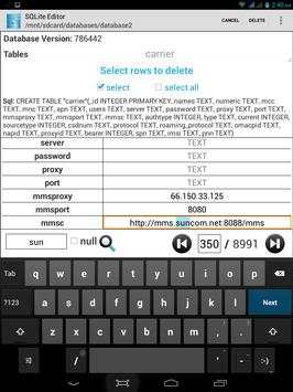 SQLite Editor Lite screenshot 1