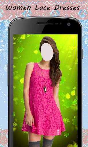 Women Lace Dress Photo Suit 1 تصوير الشاشة