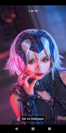 Hot Cosplay Girls Free Wallpapers screenshot 1
