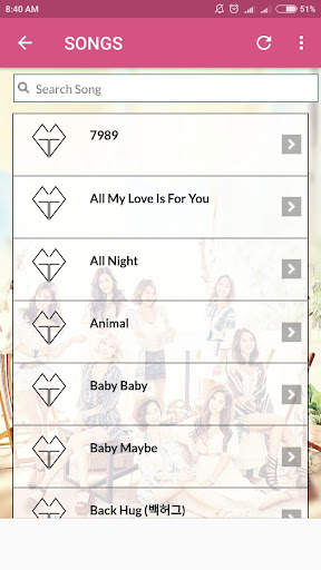 SNSD Lyrics (Offline) screenshot 4