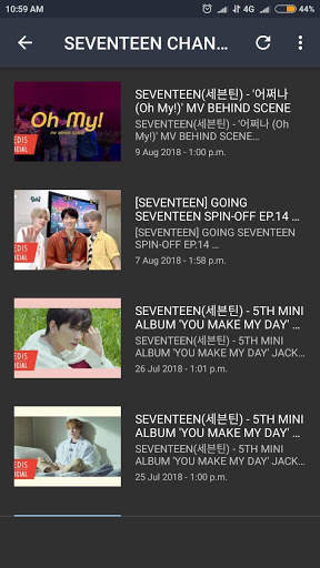 Seventeen Lyrics (Offline) screenshot 6