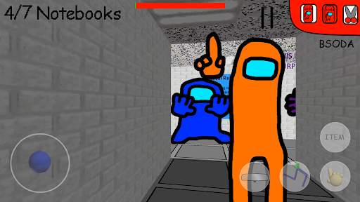 Red Scary Impostor Teacher Among Math Us Mod screenshot 6