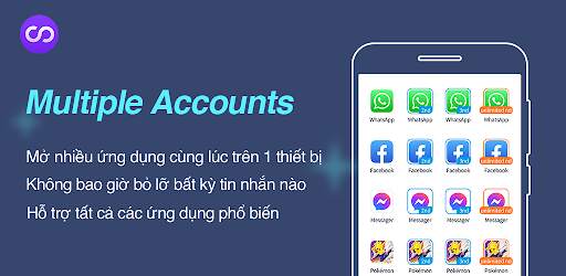 Nhiều tài khoản Không gian kép screenshot 6