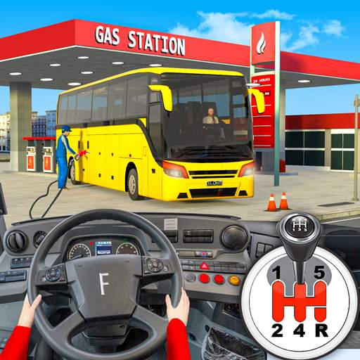 Gas Station Bus Parking Games 1.9