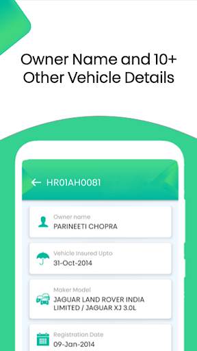 Car Info : Vahan Registration Details screenshot 3