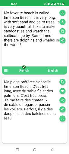 Français - Anglais Traducteur screenshot 2