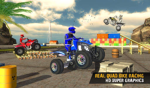 Quad Bike Offroad Racing 2021: Extreme Bike Racer screenshot 15