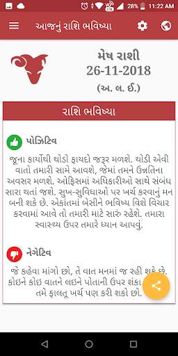 Gujarati Calendar 2021 Panchang, Rashifal 2021 screenshot 5