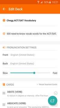 Flashcards  screenshot 3
