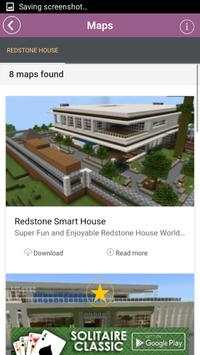 Redstone house maps for Minecraft screenshot 2