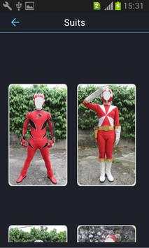 Ranger Costume Photo Suit Editor 2 تصوير الشاشة