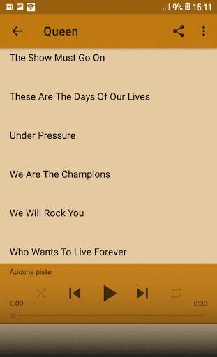 Queen all songs screenshot 3