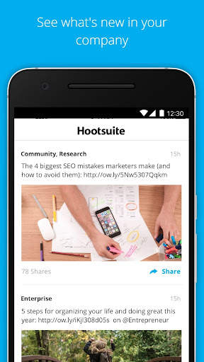 Hootsuite Amplify screenshot 1