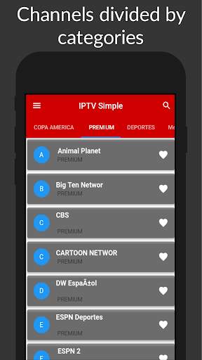 Simple IPTV player screenshot 3