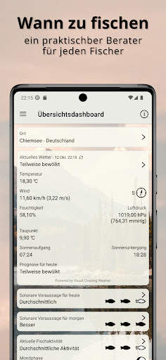 Wann zu fischen screenshot 1