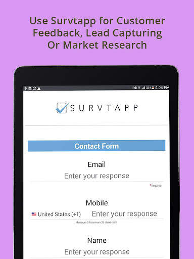 Survtapp Offline Survey App screenshot 10
