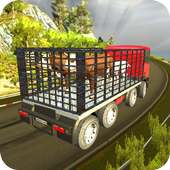 Eid Animals Farm Cargo Truck Game logo