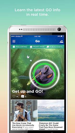 Amino Pokemon Go Finder & Chat screenshot 3