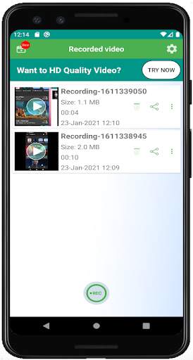 Video call recorder for Whatsa screenshot 1