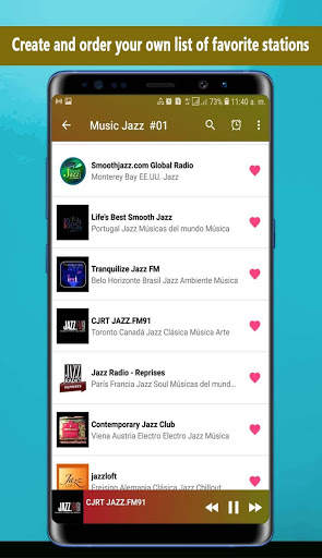 Jazz Radio app screenshot 1