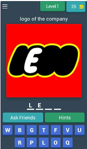 Brain Teaser: Logo Quiz скриншот 1