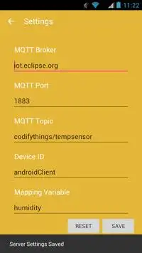 Humidity Sensor (IoT App) screenshot 4