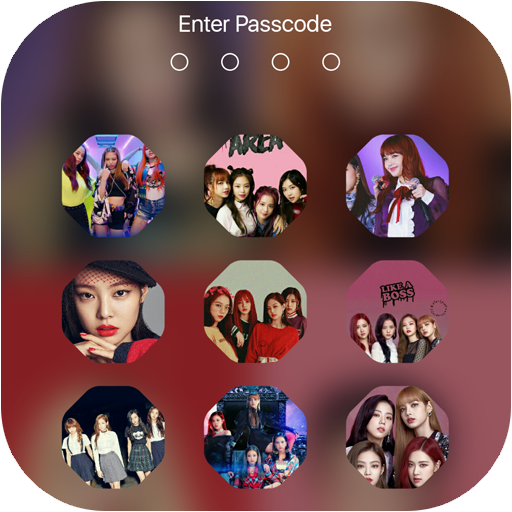 BlackPink Pattern LockScreen &amp; Wallpaper BlackPink icon
