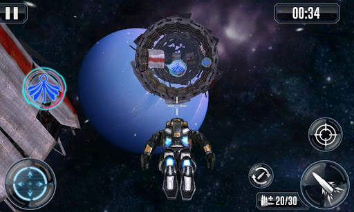 Air Iron Robot Fighting 3D screenshot 1