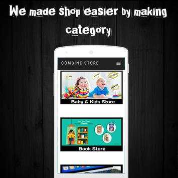 All in one Online Shopping app - Combine Store screenshot 3